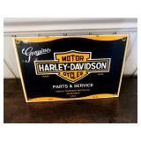 Replica Harley-Davidson Parts & Service Advertising Sign