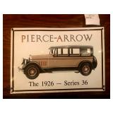 Reproduction Metal Sign 1926 Pierce-Arrow Series 36 Advertisement