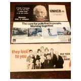 UNHCR, Ad Council, Fundraising Cardboard Poster Ad Signs