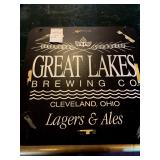 Great Lakes Brewing Co Metal 2-Sided Advertising Sign