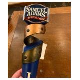 Samuel Adams Boston Lager Beer Tap Handle W:Copper Ribbon Design