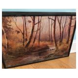 Framed Wall Art Repo Of  October Morn  By Artist Robert Wood 