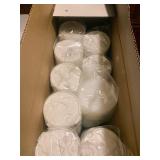 Bulk Box Monogram Cleaning Disposables Plastic Cup Lids #740160