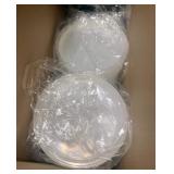 Case Of Monogram Cleaning & Disposables  24 oz. Black Plastic Containers W:Lids 2