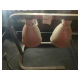 Dual Aluminum Food Service Heat Lamp