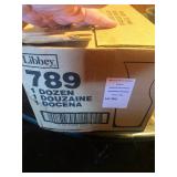 Libbey Model 789 Small Clear Glass Decanter:Carafe Lot of 12