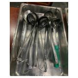 Stainless Steel Soup Ladles W:Hooked Handles
