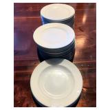 White 9-Inch Restaurant Salad Plates 