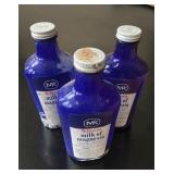 Glass Bottles of McKesson Milk of Magnesia 