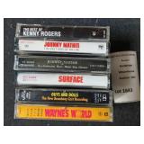 Cassette Tape Lot - Kenny Rogers, Johnny Mathis, Guys & Dolls & More