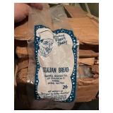 Brown Plastic Storage Bags, Farrell Baking Co. Plastic Bread Bags Brown Plastic Storage Bags, Farrell Baking Co. Plastic Bread Bags