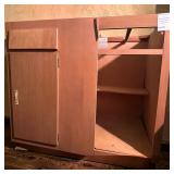 Unfinished Wood Blind Corner Base Kitchen Cabinet W Single Drawer & Door Unfinished Wood Blind Corner Base Kitchen Cabinet W Single Drawer & Door