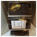 Charlestowne Bright Brass Deadbolt Sets - Lot of 5 (1) Charlestowne Bright Brass Deadbolt Sets - Lot of 5 (1)