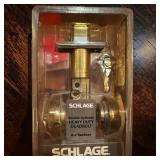 Schlage Double Cylinder Heavy Duty Deadbolts - Lot of 4 (1) Schlage Double Cylinder Heavy Duty Deadbolts - Lot of 4 (1)