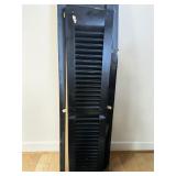 Black Louvered Exterior Shutter Lot Black Louvered Exterior Shutter Lot