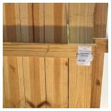 Severe Weather Rated Cedar Dog-Ear Fence Panels Lot W Picket Tops Severe Weather Rated Cedar Dog-Ear Fence Panels Lot W Picket Tops