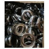 Chrome-Plated Brass Slip Joint Nut Lot Chrome-Plated Brass Slip Joint Nut Lot