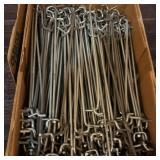 Long Metal Pegboard Hook Lot (1) Long Metal Pegboard Hook Lot (1)