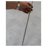 Threaded Chrome Extension Display Upright Rod Lot (1) Threaded Chrome Extension Display Upright Rod Lot (1)