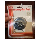 Rex Metal Locking Gas Cap Lot (1) Rex Metal Locking Gas Cap Lot (1)