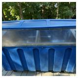 IRP Portable Catering Cooler Food Serving Station Cart W Ground Fault Plug