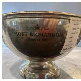 A. Augis France Silver-Plated Moe?t & Chandon Champagne Cooler Bowl