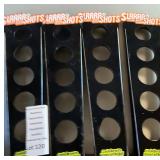 Slaarp Shots Shot Glass Holder Lot of 5 (Hold Five Glasses Each)