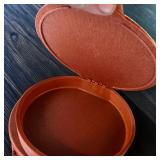 Carlisle 071029 Insulated Hinged Tortilla Servers Holders In Terra Cotta Color (1)