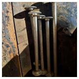 Metal Industrial Table Leg Extension Lot (1)