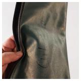 6 x 11 Dark Green Money Bank Deposit Zipper Bag Lot