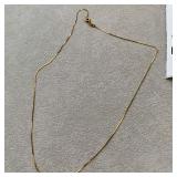 Fine-Link 14k Gold Chain Stamped Italy 585