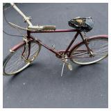 Vintage Golden Arrow English Racer Style Bicycle