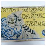 Classic Clown Ringling Bros. and Barnum & Bailey Circus Metal Sign