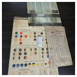 Ryerson and Norton Company Industrial Reference Chart Lot