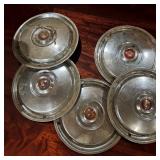 1950s Ford Thunderbird Fairlane Hubcap Lot