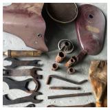 BSA C12 250cc Motorcycle Spare Parts & Toolkit 