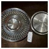 Metal Pontiac Bonneville Catalina & Ford Dog Dish Hubcap Lot