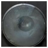 Large Round Vintage Industrial Floodlight
