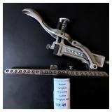 Cast Iron Acme No. 2 Stapler W Nickel Plated Finish