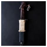 Soviet-Era Romanian Type I AKM Bayonet W Bakelite Handle