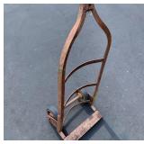 Metal Hand Truck Dolly W Curved Frame