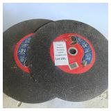 14-Inch Abrasive Cutoff Wheels Lot of 2