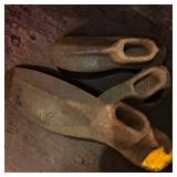 Antique Cast Iron Cobbler Shoe Forms