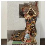 Jim Shore Heartwood Creek There Was An Old Woman Who Lived In A Shoe Figurines