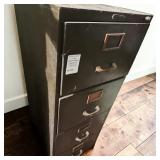 Wooden 4-Drawer Filing Cabinet
