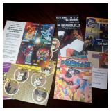 Mixed DC & Marvel Comic Cards Promotion Items