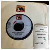 45 Records - Music To My Heart & Langtry Song by Julie Budd (Lot of 9