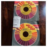 45 Records - Theme Music From 970s Sci-fi Series Space 1999 Lot of 25