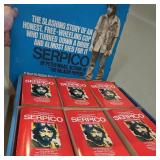 Book Lot -Serpico by Peter Maas W 1973 Film Adaptation Cover Featuring Al Pacino