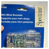 Newell Mini Blind Bracket Lot